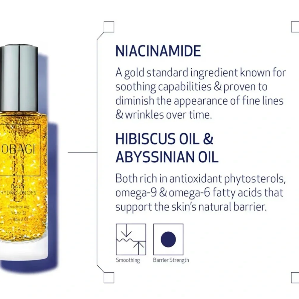 Obagi Daily Hydro-Drops Hydrating Facial Serum - Gold - Picture 3 of 3